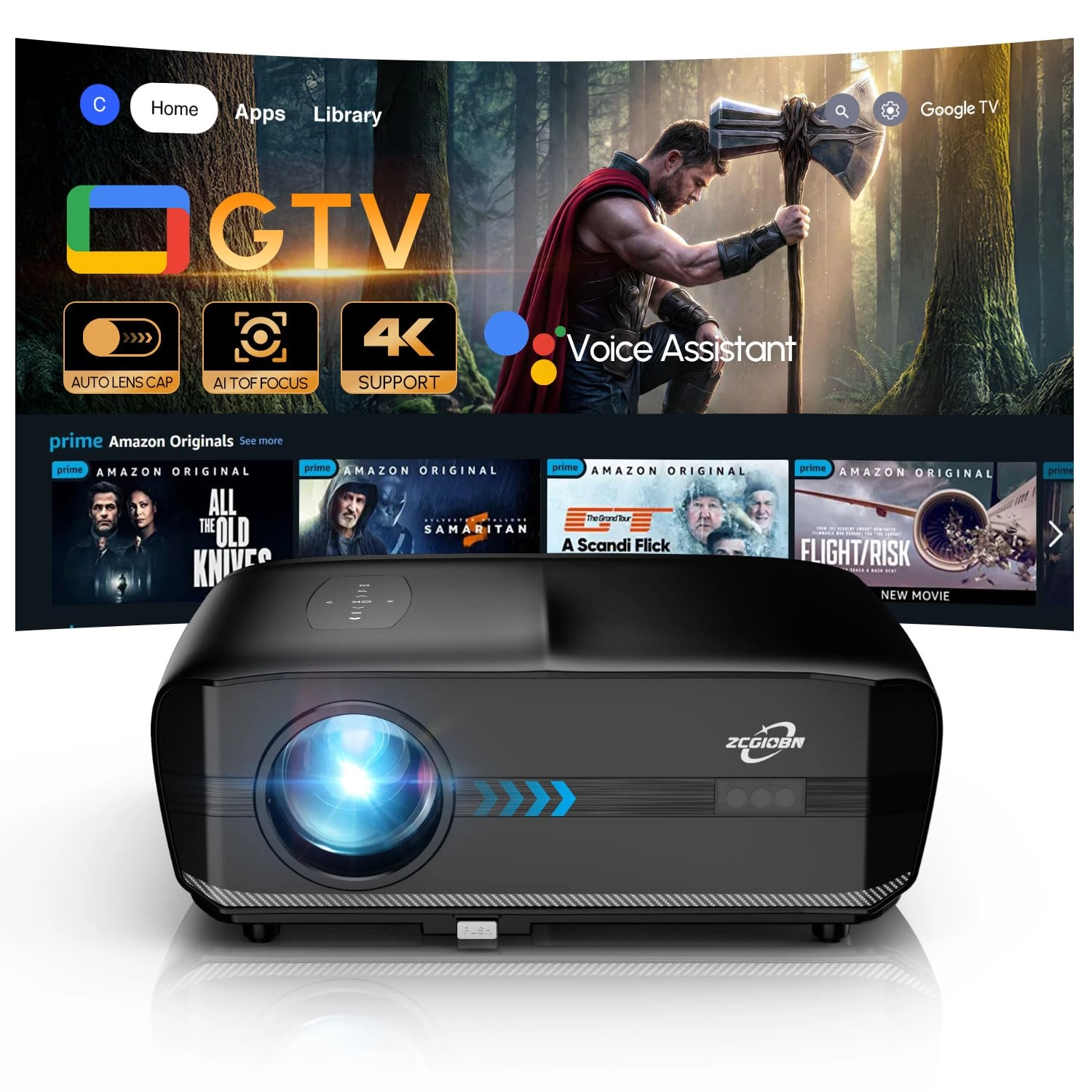 Ultra HD Projector - 1350 ANSI Lumens 1920 x 1080 Pixels