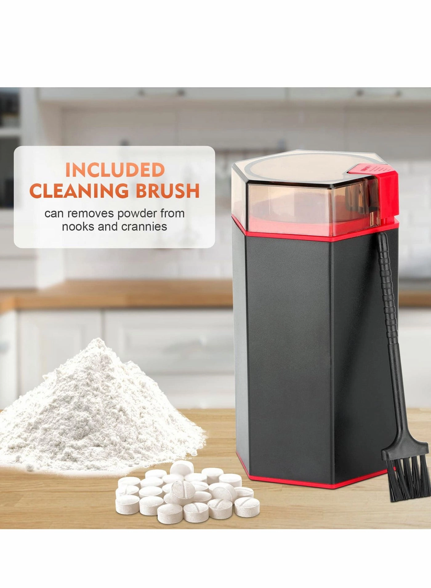 Powder Grinder - Electric 200W 120g