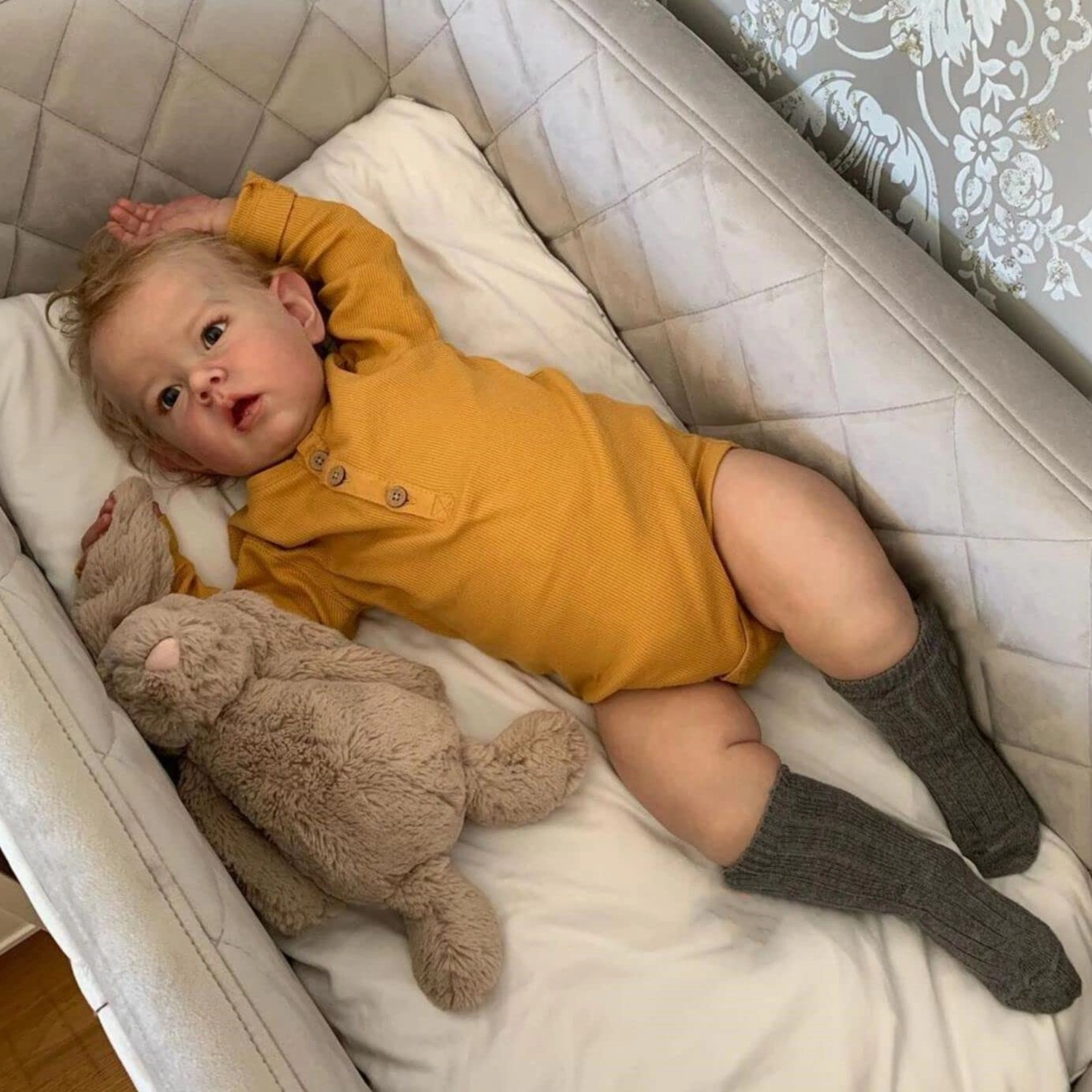 Reborn Toddler Doll - 28inch 70cm Vinyl Caucasian