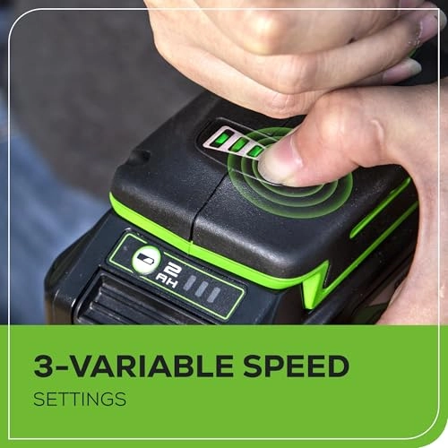 24V Brushless Drill/Driver - 2×2.0Ah(USB Battery) 2800 RPM