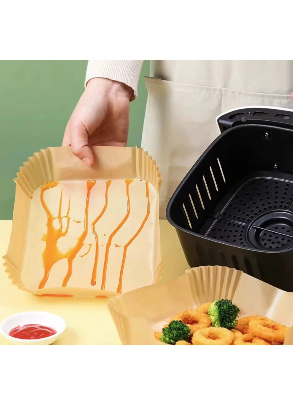 Air Fryer Paper Liners - parchment paper 50 piece(s)