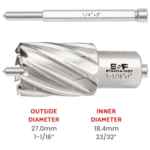 Annular Cutter - High Speed Steel (HSS) 1 77 Millimeters