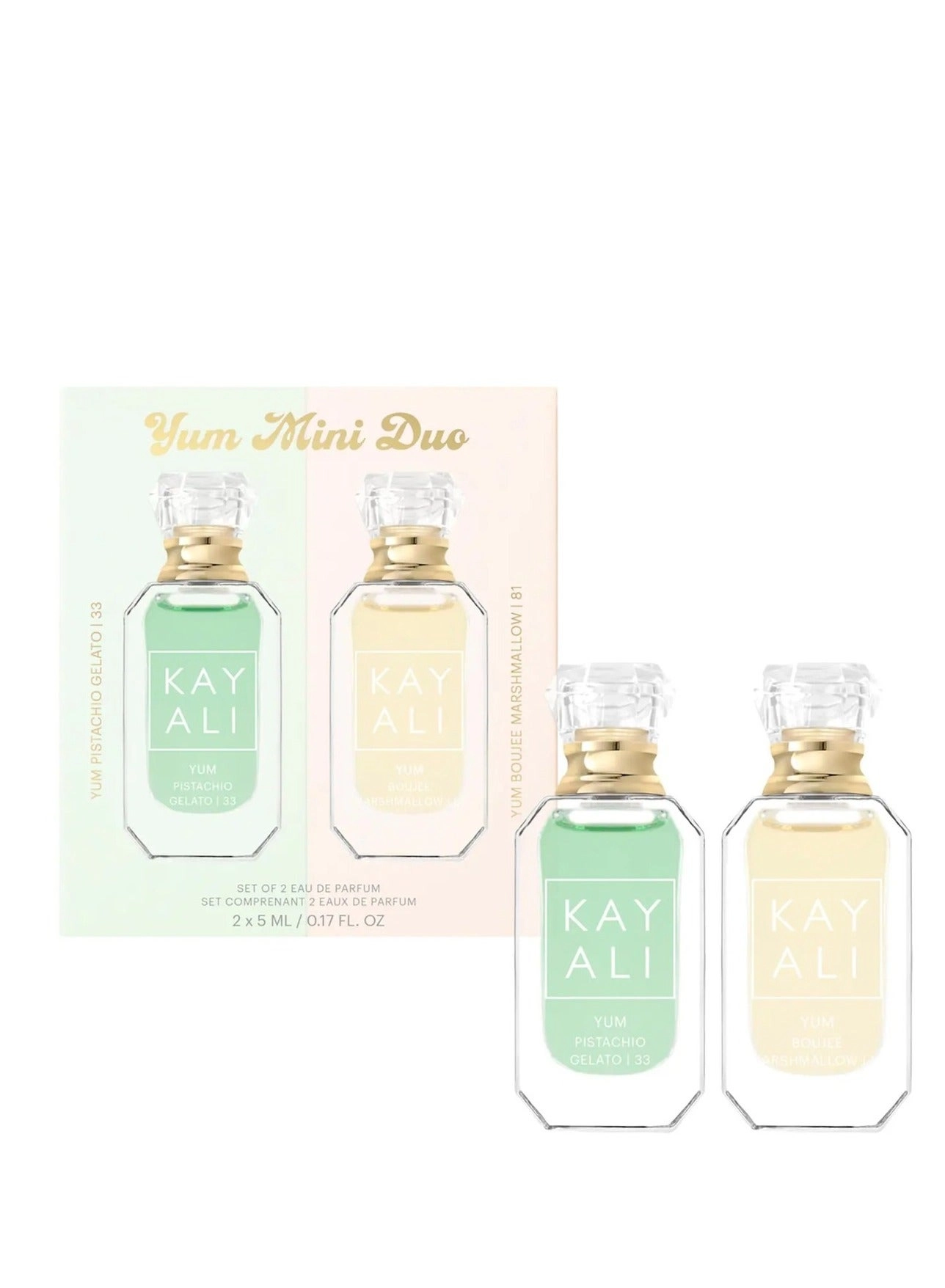 KAYALI Yum Pistachio Gelato - Eau de Parfum 5 ml + Yum Boujee Marshmallow