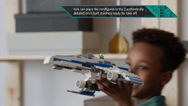 Star Wars New Republic E-Wing vs. Shin Hati’s Starfighter (75364) - Ahsoka