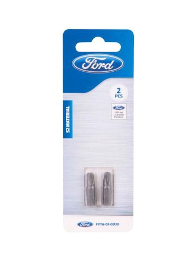 Screw Driving Bits - Pack of 2 25mm Silver