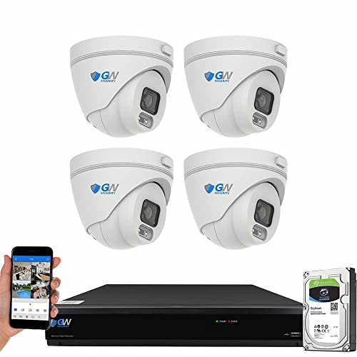 8 channel security camera system 4K