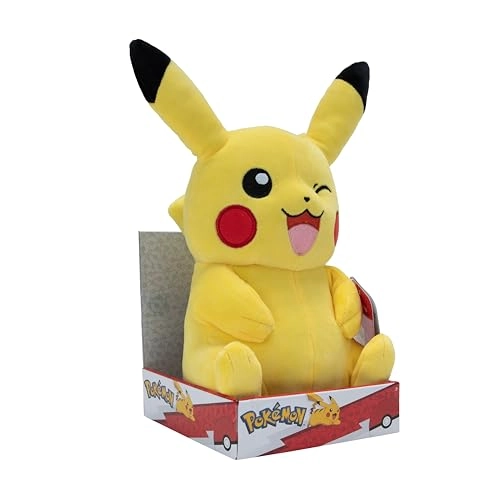 Pikachu Plush Toy - Super-soft Yellow