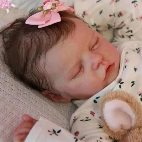 Reborn Baby Doll - 18 inch Full Body Silicone Sleeping