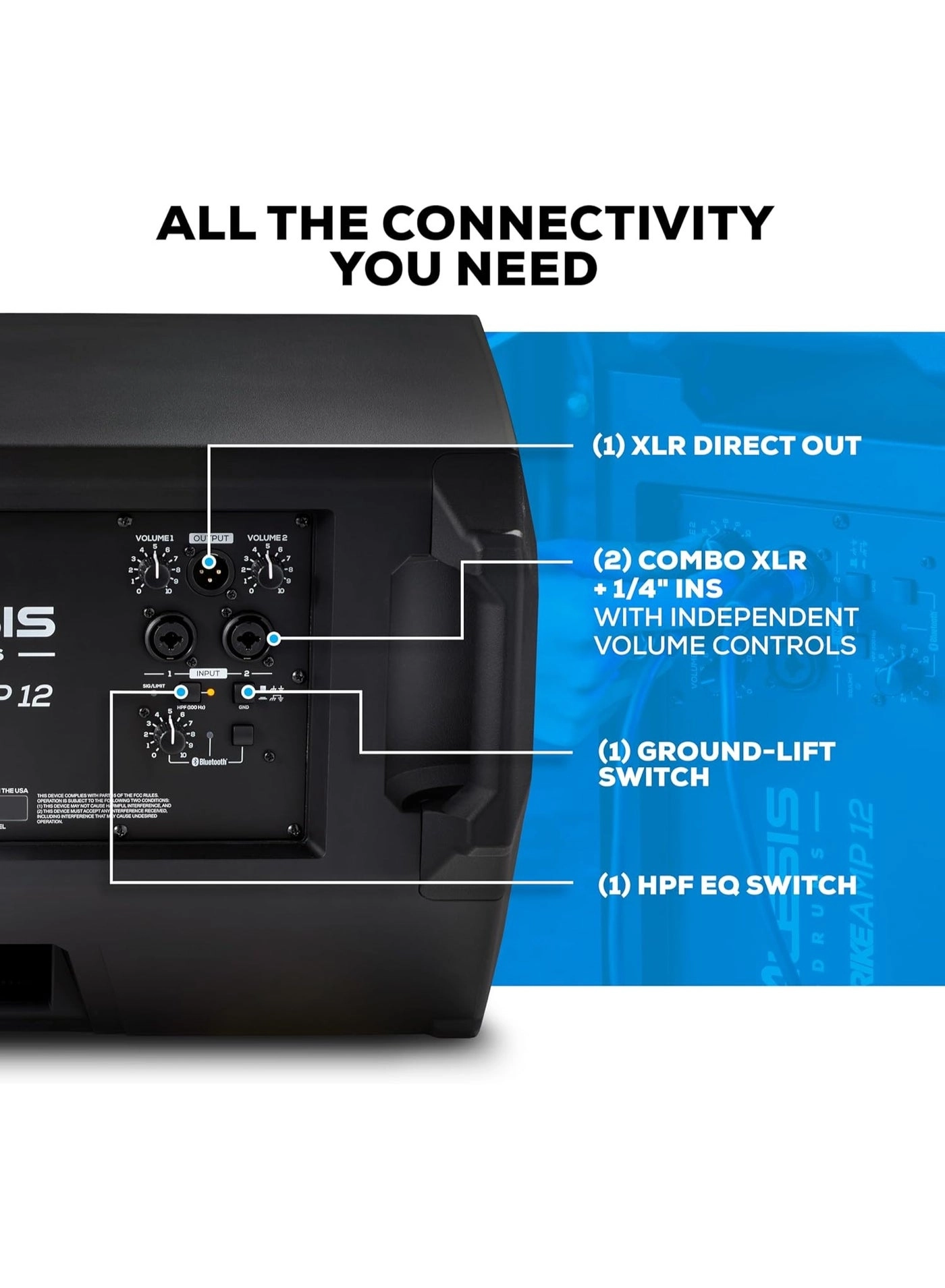 STRIKEAMP12MKII - 2500 Watt