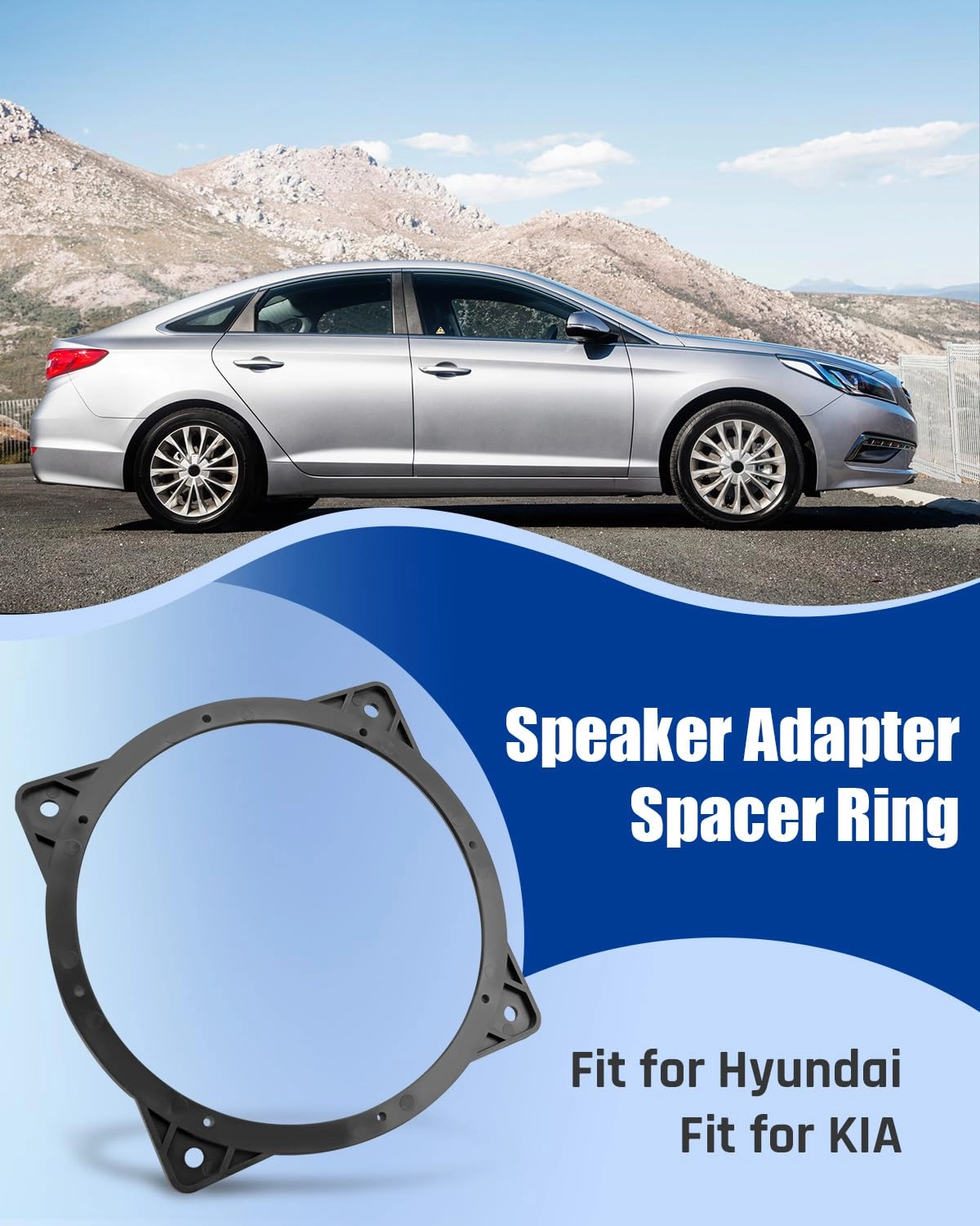 6.5-6.75 Front Door Speaker Adapter
