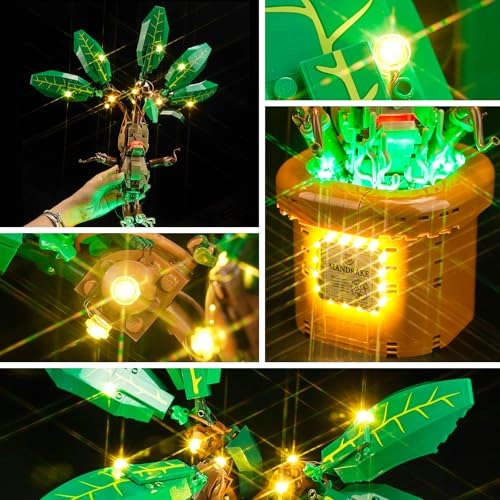 LED Lighting - Compatible with Lego Mandrake 76433 Light Kit