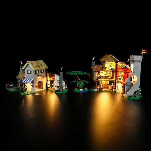 10332 Medieval Town Square - LED Lighting Kit 2 USB