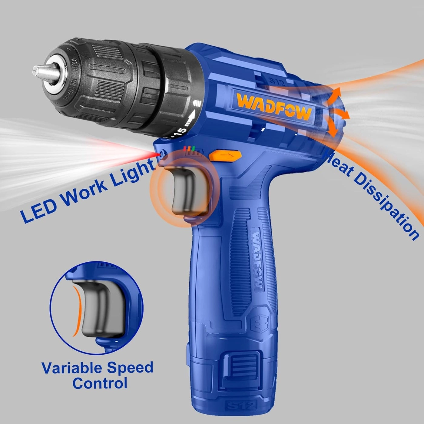 Cordless Drill Set - 12V