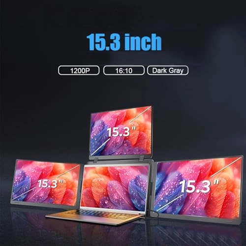 Triple Laptop Screen Extender Monitor - XUMIUZIYmo2c6lt7d0-13 15.3 inch 1920x1200