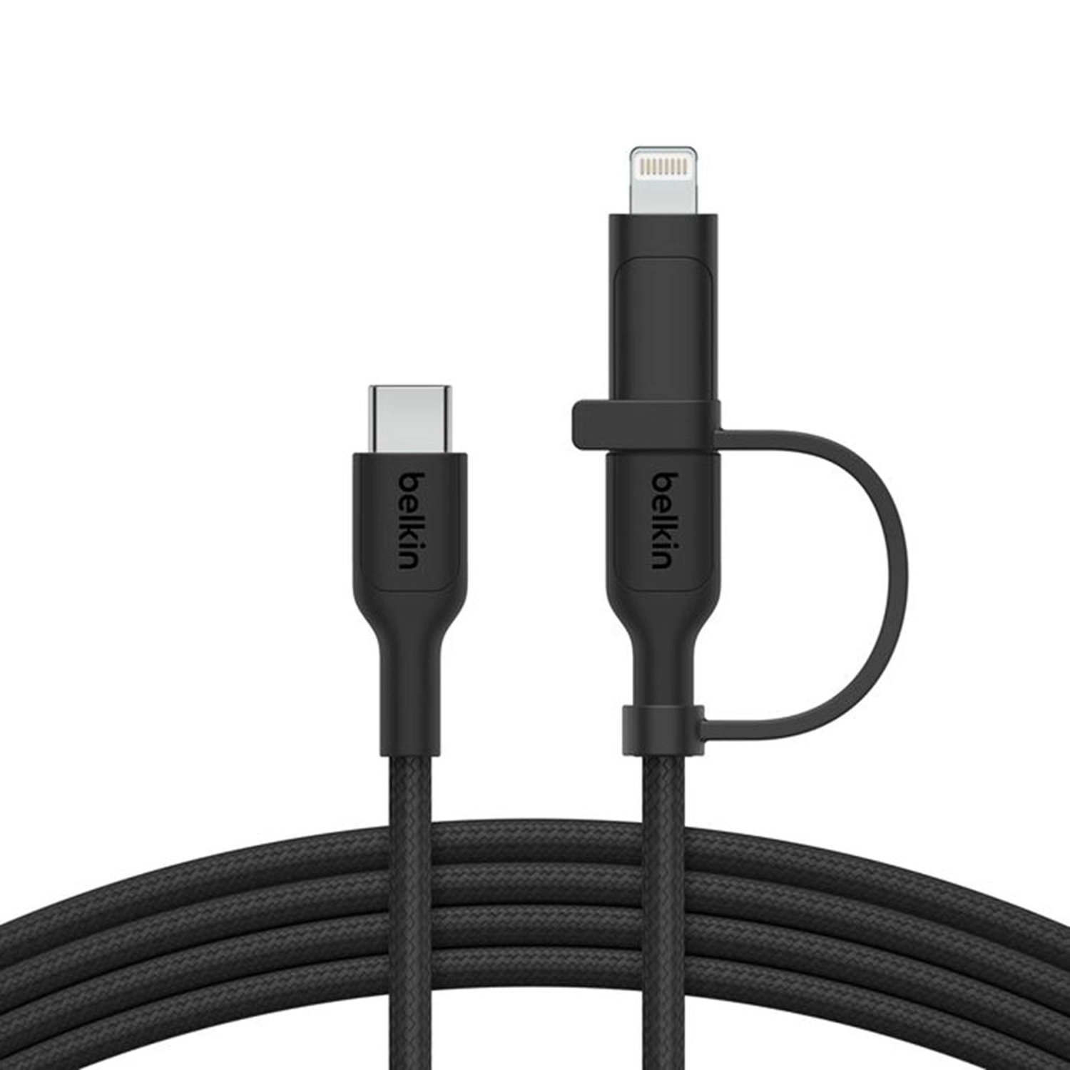 BoostCharge 2-in-1 Cable USB-C to USB-C/Lightning 1.5m