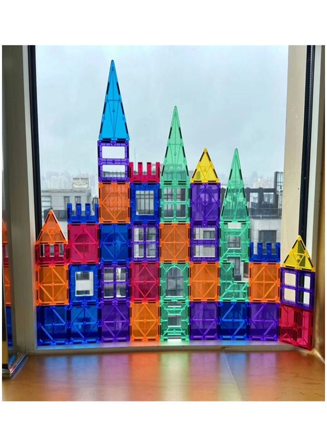 Construction Magnetic Blocks - 120pcs