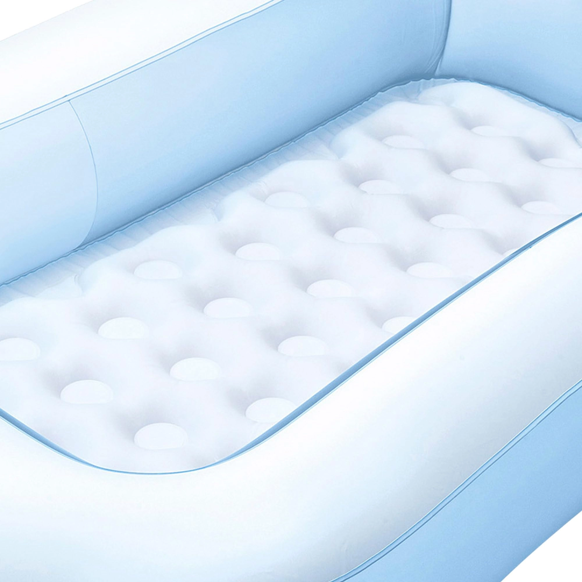 Inflatable Rectangular Baby Pool - 166x100cm Blue