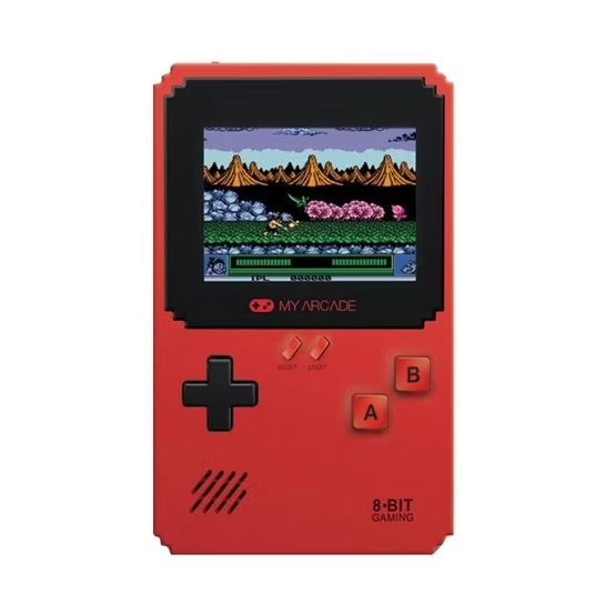 My Arcade Pixel Classic - 300 Built-in Games Red