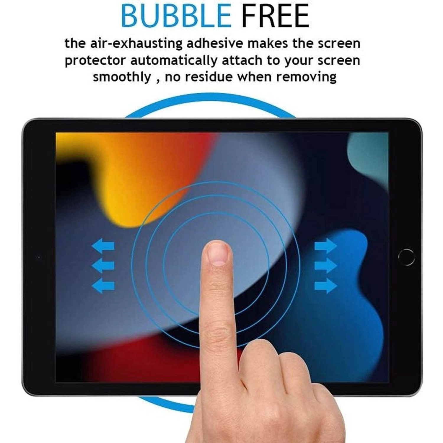 Full Coverage Tempered Glass for iPad 10.2