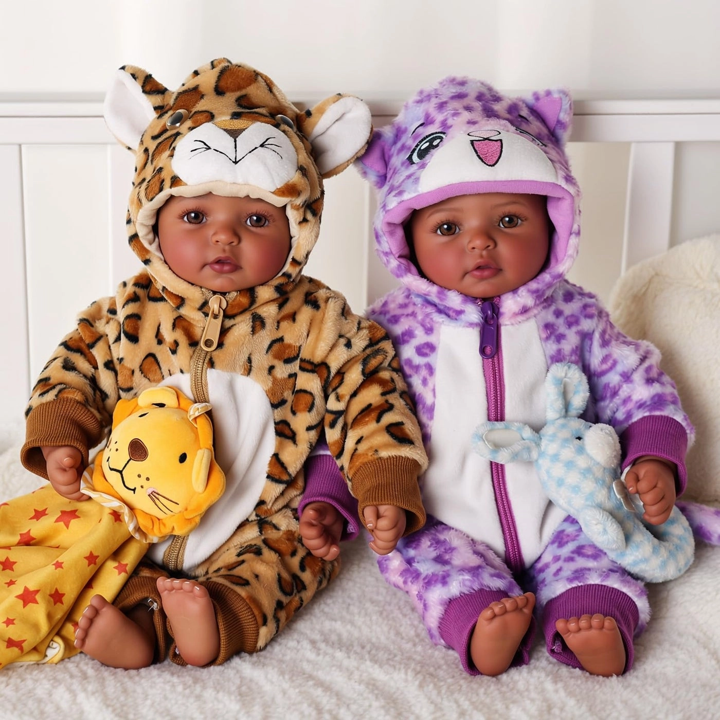 Reborn Baby Doll - 17 inch Soft Body Twins Ages 3+