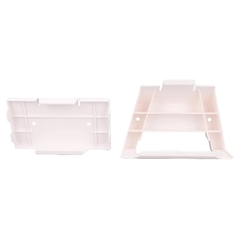 Router and Power Supply Bracket - White ABS Gen 3 V3 Compatible