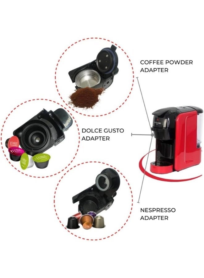 3-in-1 Multi Capsule Coffee Machine CEM301
