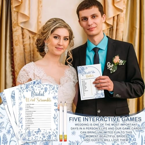 Bridal Shower Game - 145 Pieces