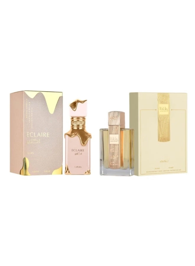 Lattafa Eclaire Eau de Parfum 100ml + Angham Eau de Parfum 100ml