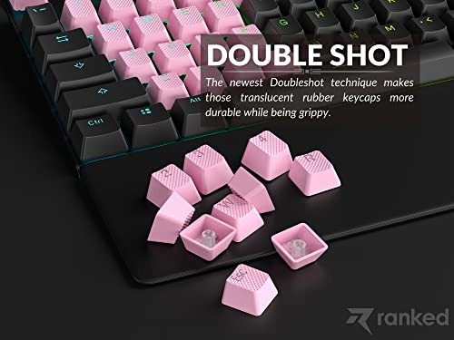 Rubber Keycap Set - OEM Profile Pistachio 23 Keys