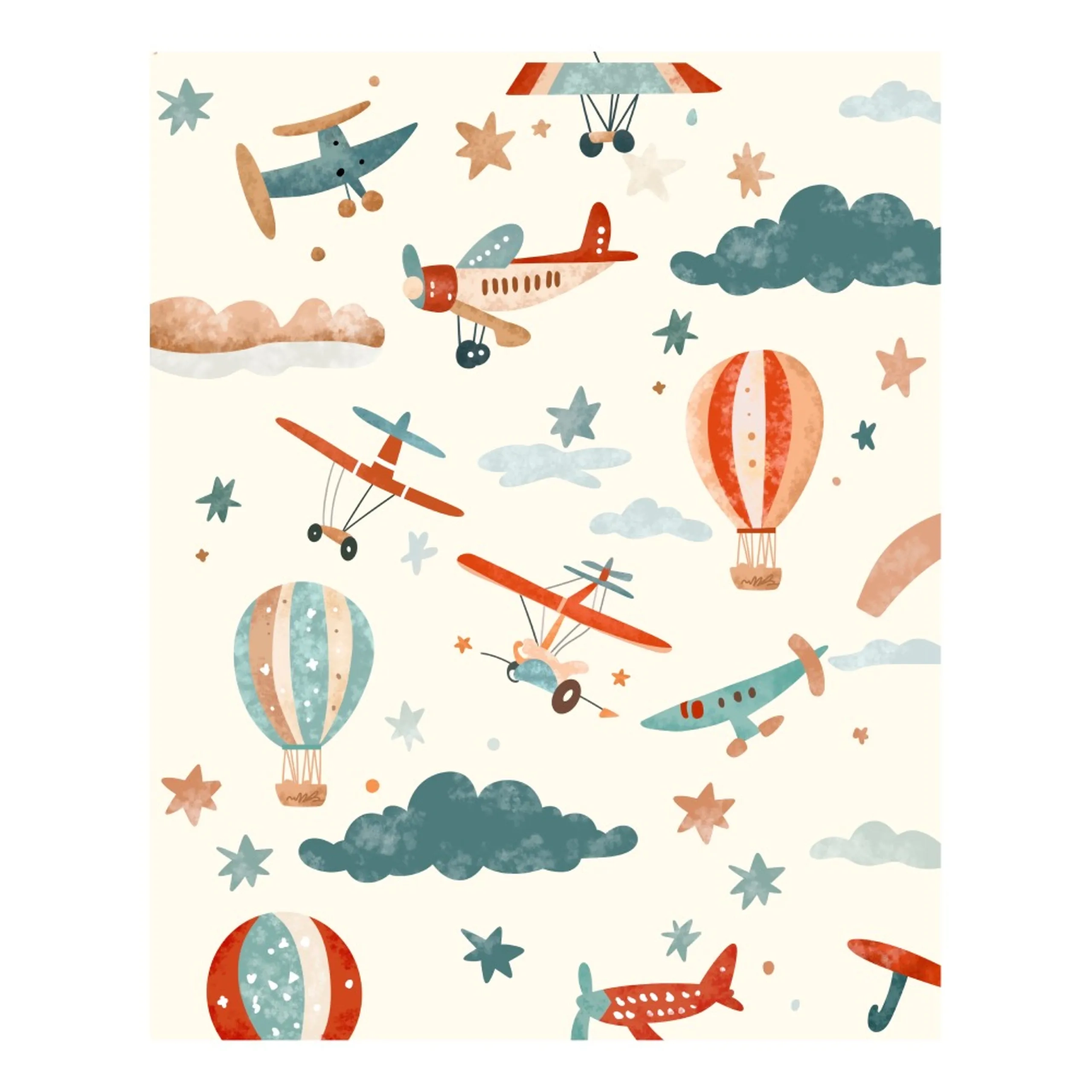 Factory Price Plane and Hot Balloon Cushion Play Mat - 0 month