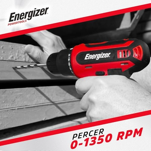 12V Cordless Screwdriver - 25Nm 10mm Chuck