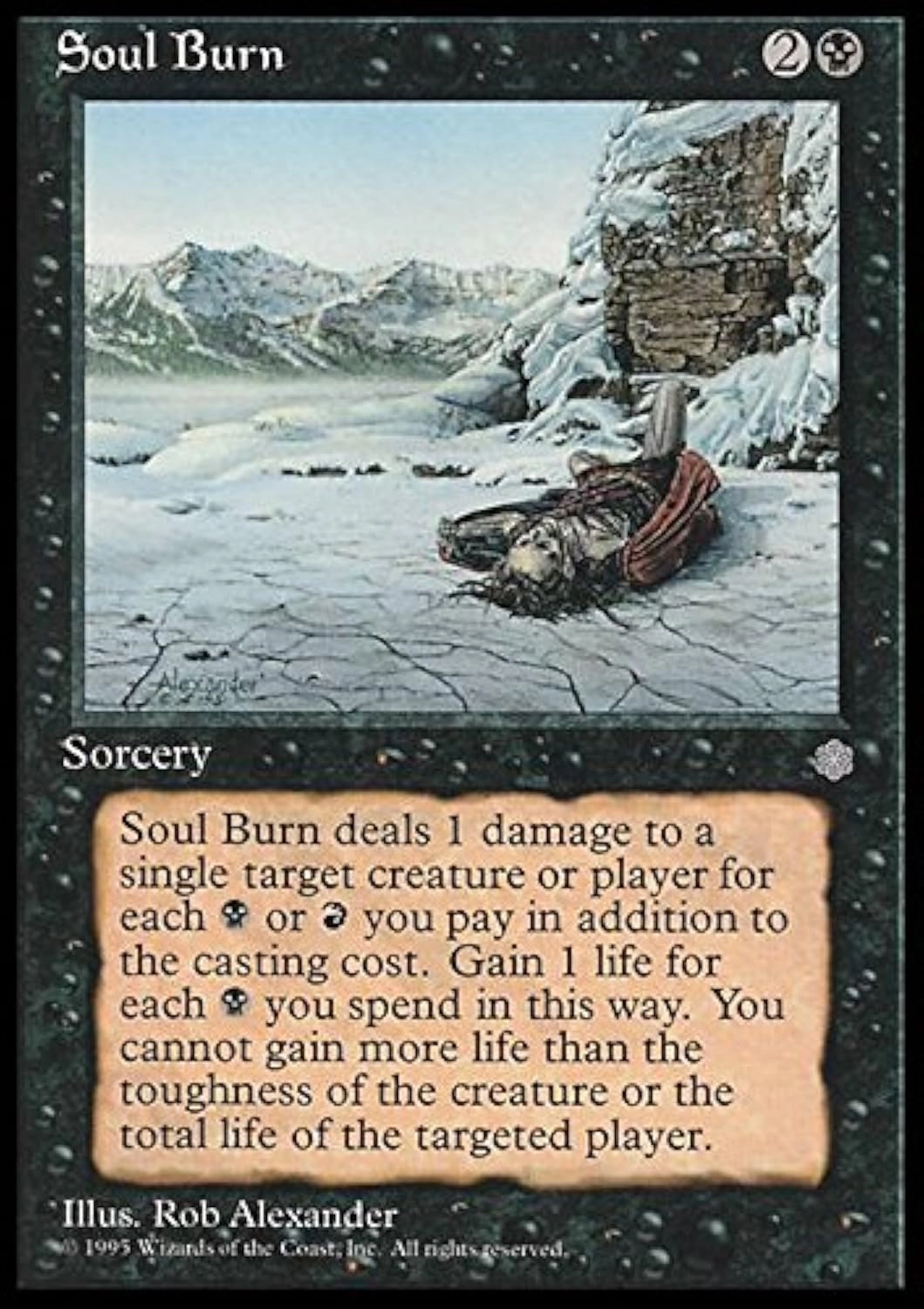 Wizards of the Coast Soul Burn - Ice Age