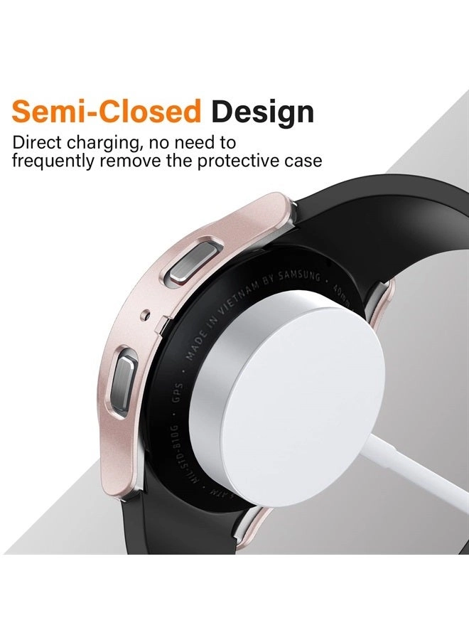 2 Pack Screen Protector Case for Samsung Galaxy Watch 5/Galaxy Watch 4 - 40mm