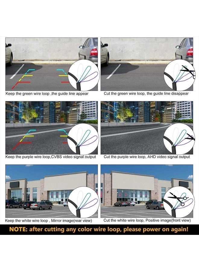 Backup Camera - Night vision CVBS AHD TVI 720P