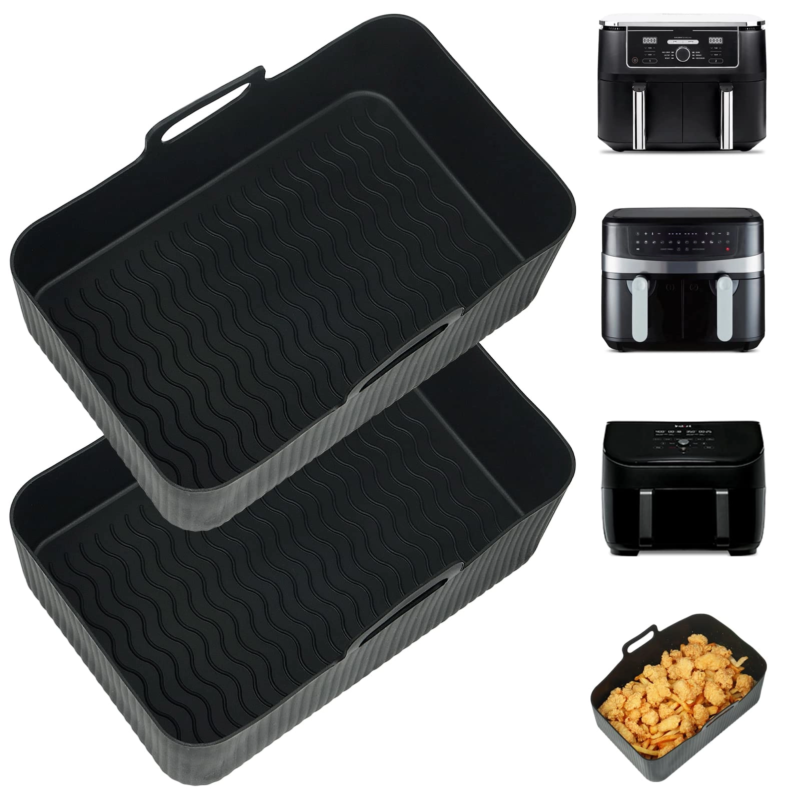 Air Fryer Silicone Liner - Silicone 2PCS