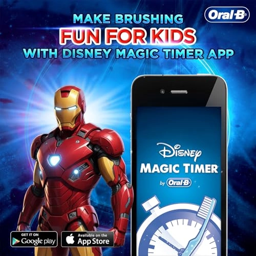 Kids Battery Brush - Spiderman 3+ Years