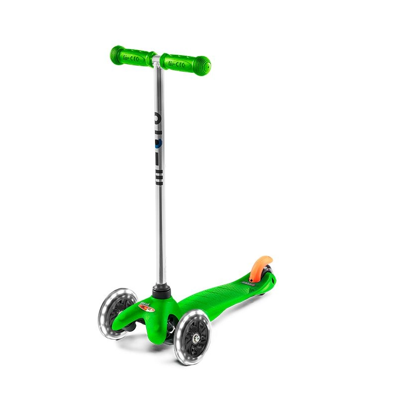 Mini Classic 3-Wheel Kick Scooter – LED