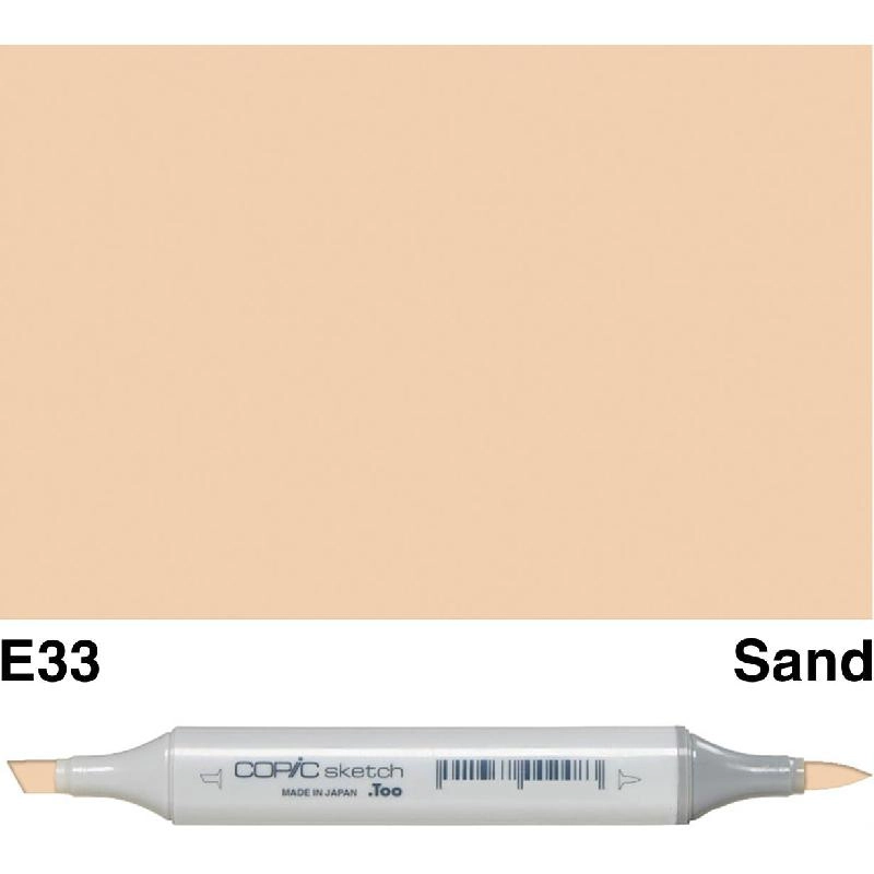 Copic Sketch E-33 - Sand Twin Tip