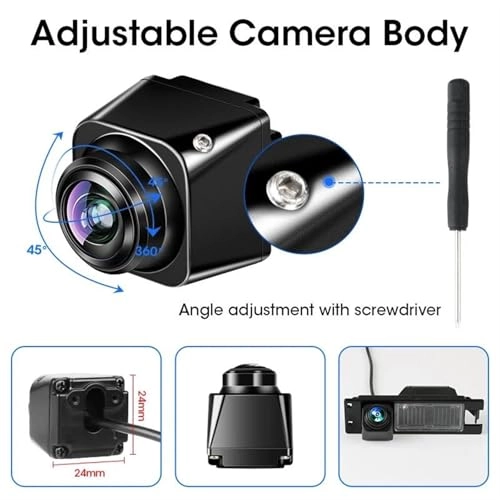 Rear View Camera - Night vision Wire AHD 720P