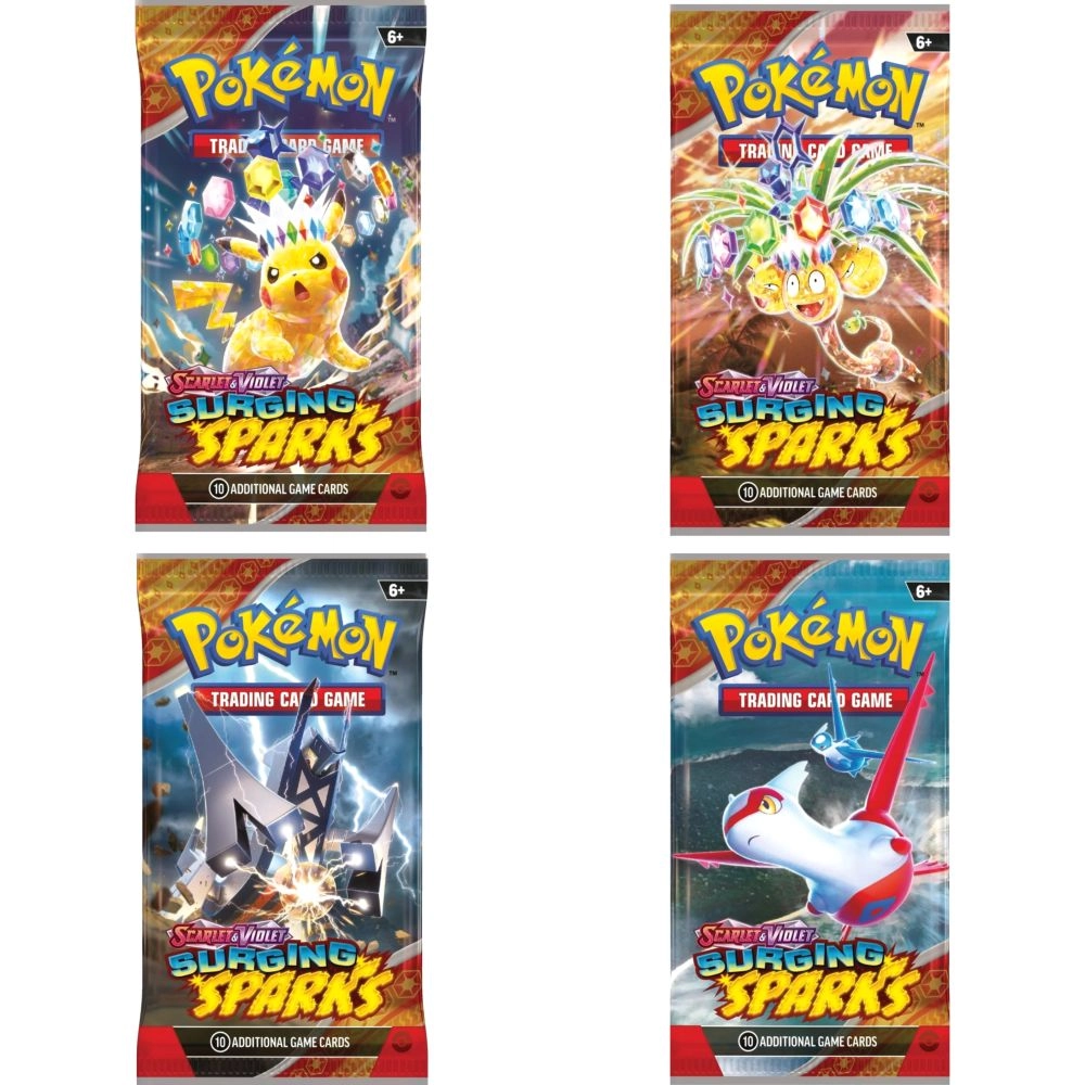 Pokémon Surging Spark Single Booster Pack - 10pcs