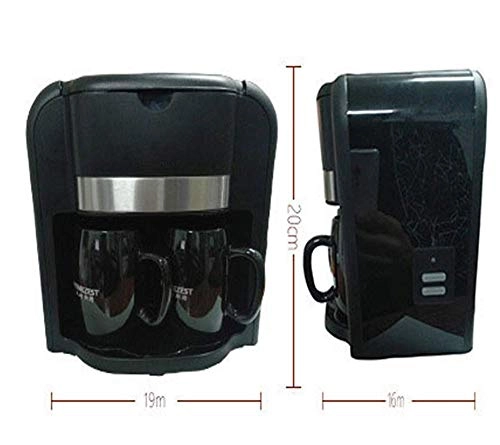 Filter Coffee Maker - One Touch Keep Warm Removable Filter