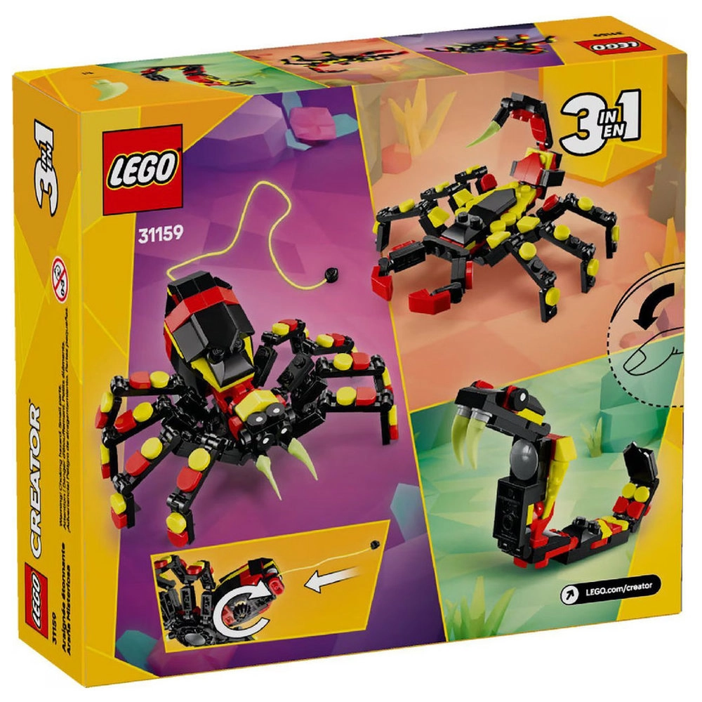 Creator Wild Animals Surprising Spider (31159)