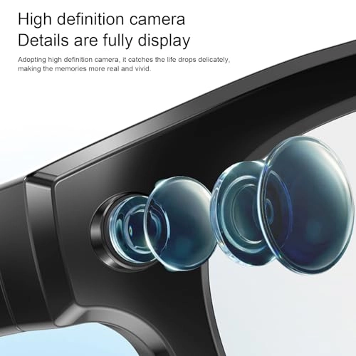 AI Translation Smart Glasse - 2MP 1080 x 720 11 Languages