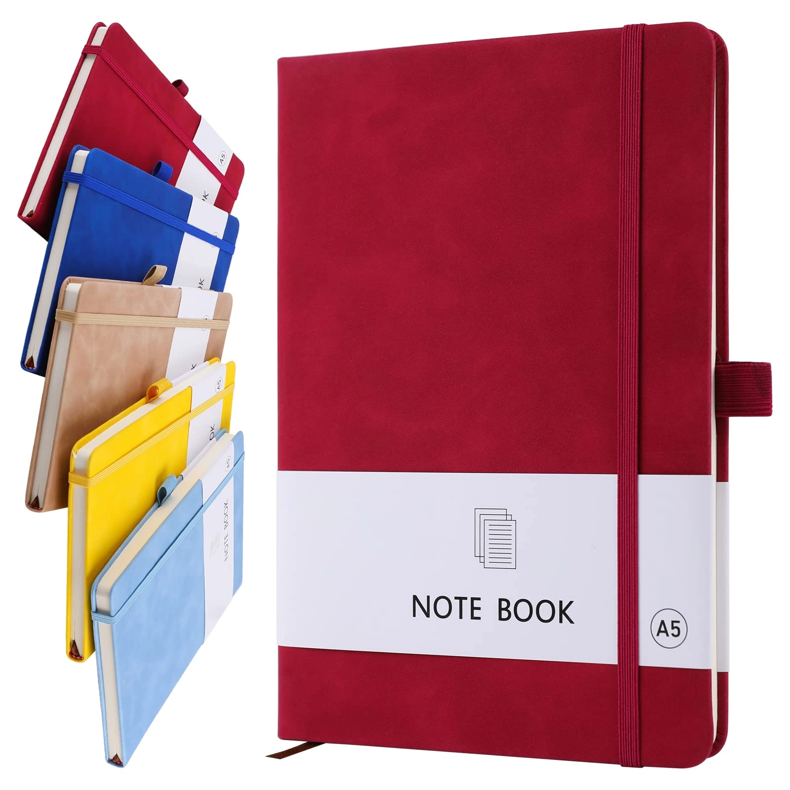 A5 Notebook A5 Hardcover - Lined 100 Sheets