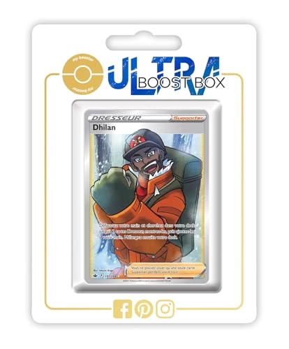 Pokémon Dhilan (Peony) 197/198 Full Art Trainer - French 10pcs