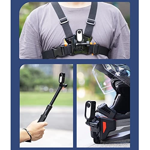 Protection Frame for Insta360 Go 2 - 1/4" Thread Adapter Black