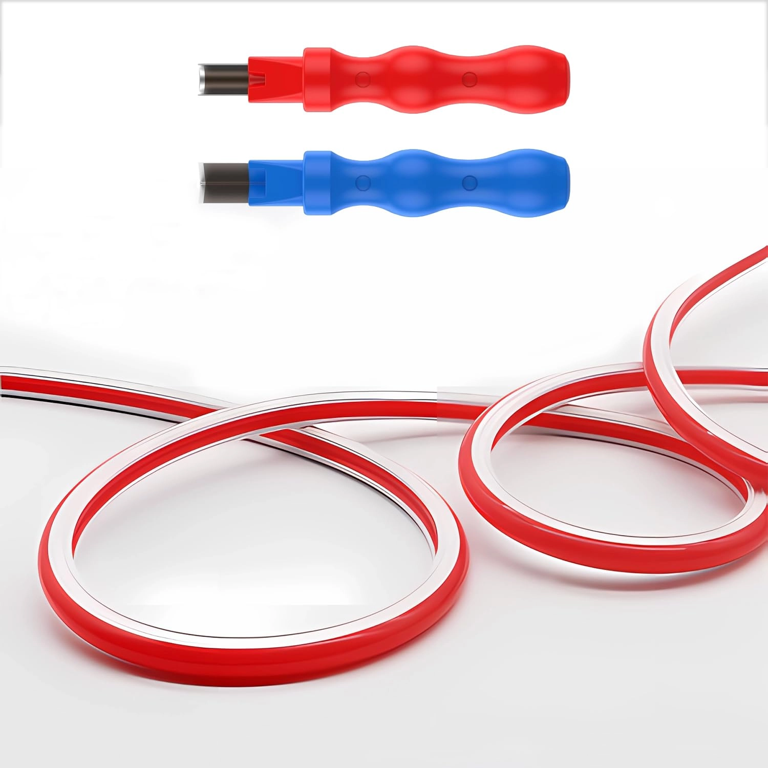 jarbih Separated Neon Flexible LED Light Strip Cover - 16.4ft