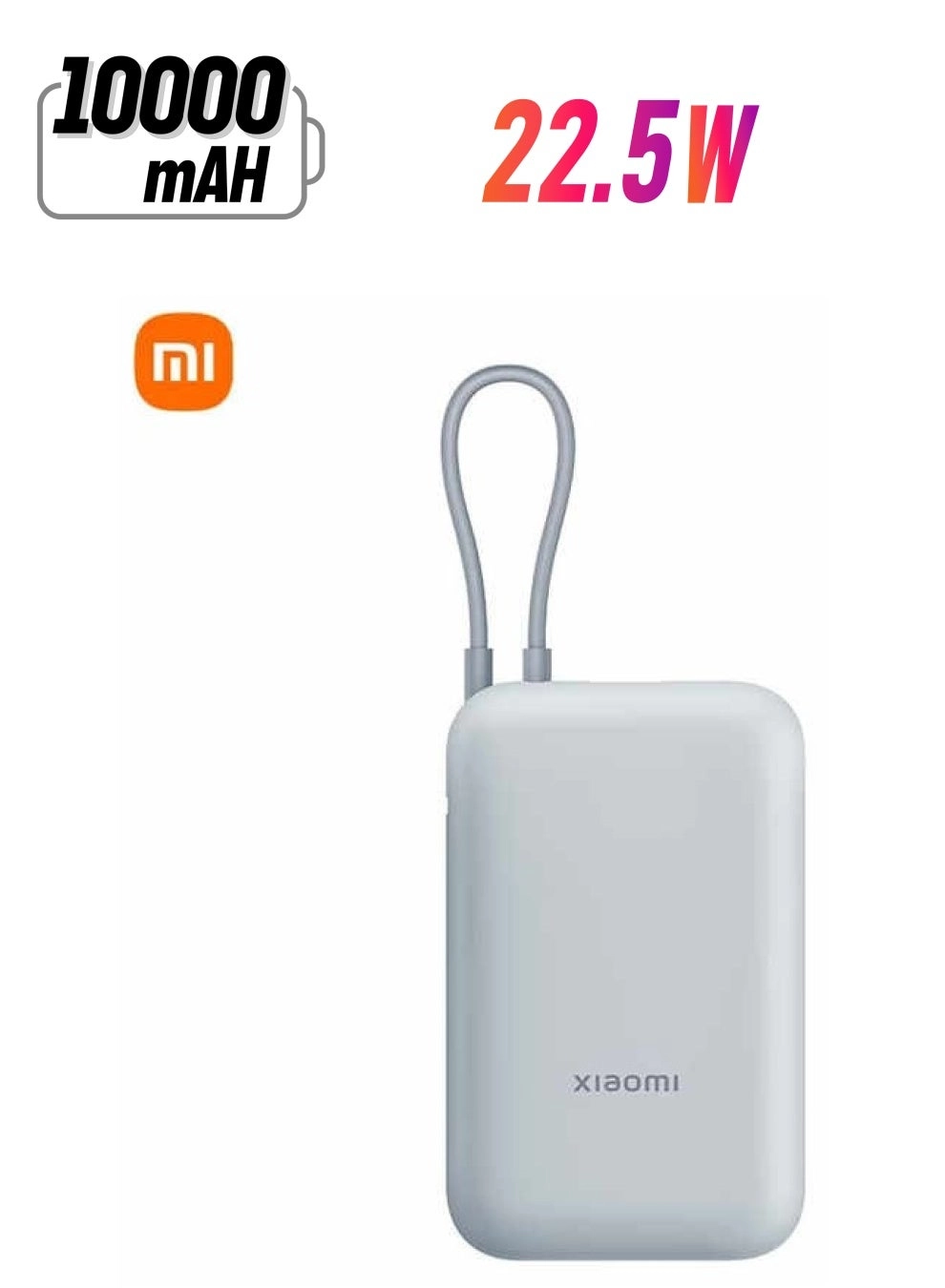 Xiamoi Power Bank - 10000mAh 22.5W