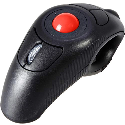 Ergonomic Handheld Trackball Mouse - Wireless