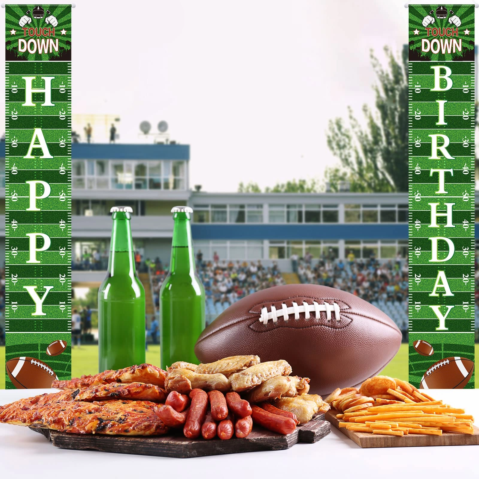Football Porch Sign - 1 Set Sports Events